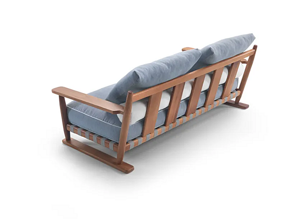Divano da giardino in iroko Meriggio FLEXFORM fabbrica FLEXFORM dall'Italia. Foto №4