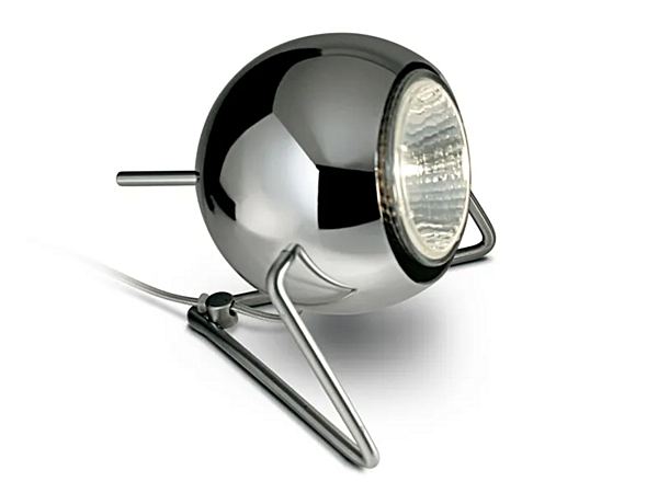 Lampada da tavolo in metallo regolabile Fabbian Beluga acciaio fabbrica Fabbian dall'Italia. Foto №1