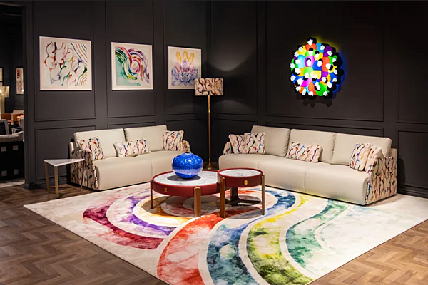 Lampada da terra con paralume in velluto Partagas FORMITALIA Partagas-FloorLamp-C, Partagas-FloorLamp-B fabbrica FORMITALIA dall'Italia. Foto №8