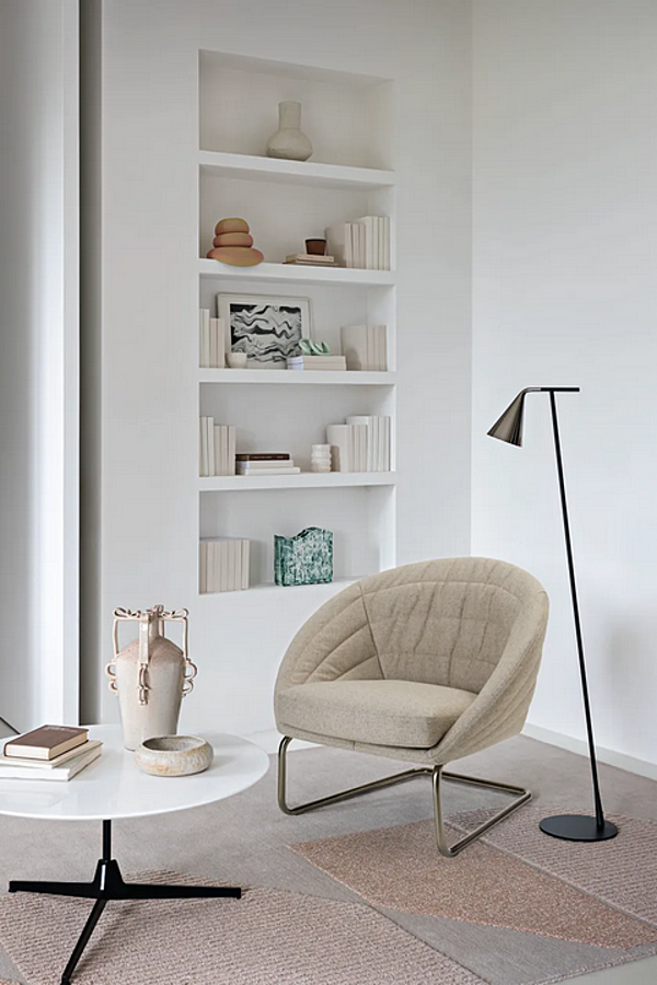 Poltrona in tessuto Fleur Saba fabbrica SABA dall'Italia. Foto №5