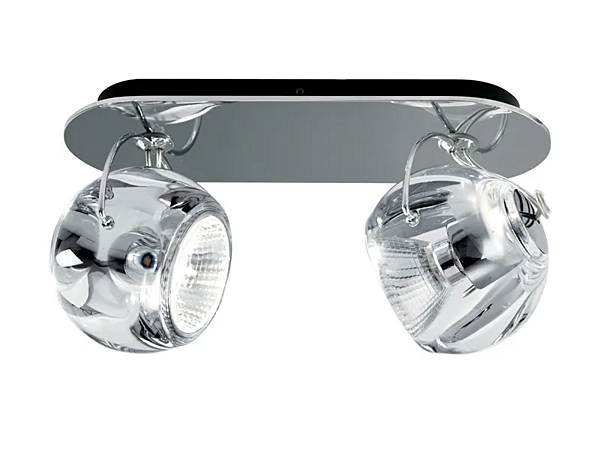 Lampada da parete e soffitto Beluga colore Fabbian fabbrica Fabbian dall'Italia. Foto №1