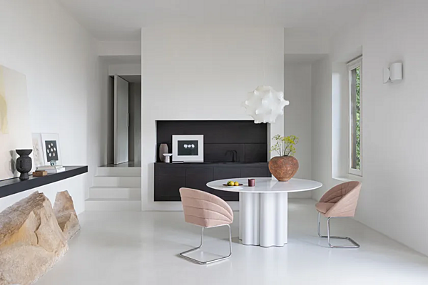 Poltrona in tessuto con schienale imbottito Petite Fleur Saba fabbrica SABA dall'Italia. Foto №7