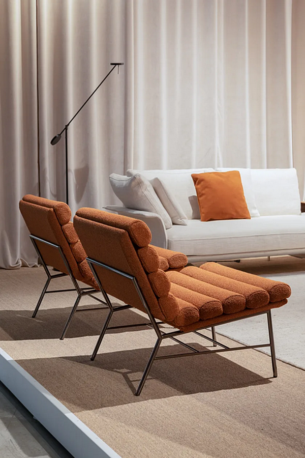 Poltrona in tessuto Pan Flute Saba fabbrica SABA dall'Italia. Foto №3