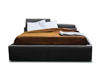 Letto contenitore in tessuto o pelle VIBIEFFE 5300 Open fabbrica VIBIEFFE dall'Italia