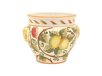 Vaso da fiori in ceramica L_Antica Deruta Estate ES/828/M/30