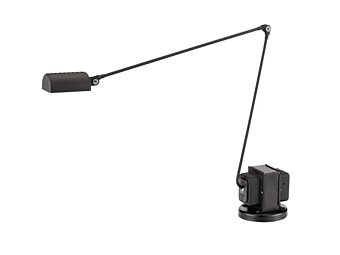 Lampada da tavolo in metallo regolabile con dimmer LED Daphine Lumina 01L