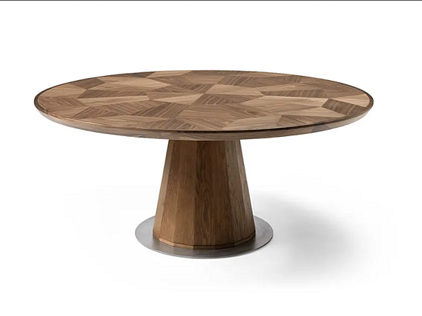 Tavolo rotondo in legno Frammenti ARTE BROTTO L615N L615N fabbrica Arte Brotto dall'Italia. Foto №1