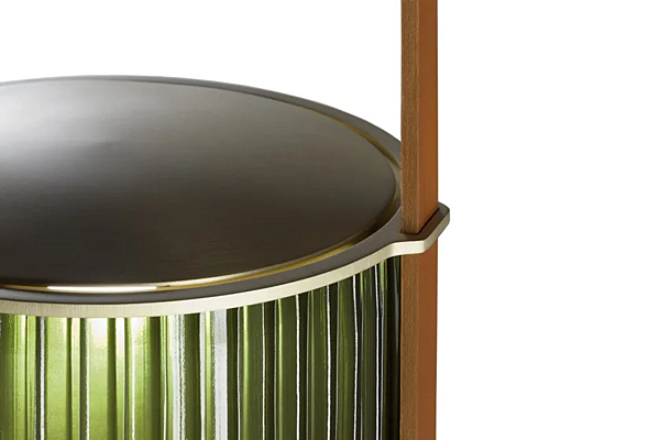 Lampada a sospensione in metallo e vetro POLTRONA FRAU XI fabbrica POLTRONA FRAU dall'Italia. Foto №5