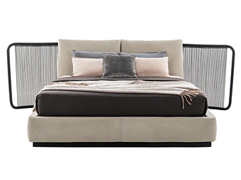 Letto matrimoniale con testata imbottita ALBA OPERA CONTEMPORARY