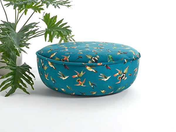Pouf rotondo in tessuto AERRE ITALIA fabbrica AERRE ITALIA dall'Italia. Foto №1