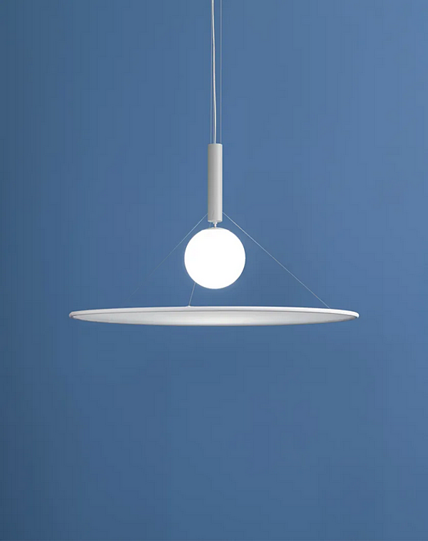 Lampada a sospensione LED regolabile in materiale AXOLIGHT Manto fabbrica Axolight dall'Italia. Foto №9