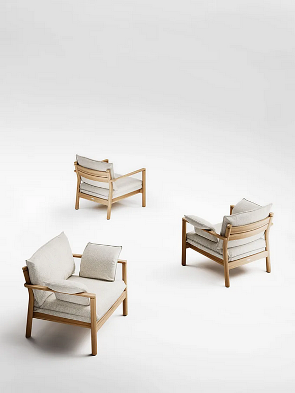 Poltrona da giardino con braccioli in materiale Apache Atmosphera fabbrica ATMOSPHERA dall'Italia. Foto №8