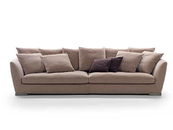 Divano con schienale imbottito in tessuto Ginevra FLEXFORM fabbrica FLEXFORM dall'Italia. Foto №1