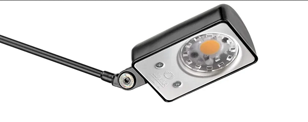 Lampada da tavolo in metallo LED regolabile con braccio oscillante Lumina Daphine Cloe 07L fabbrica Lumina dall'Italia. Foto №4