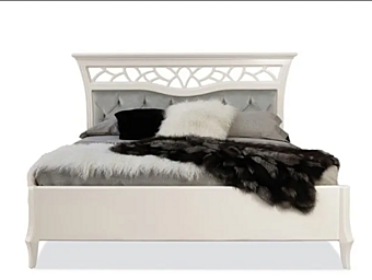 Letto matrimoniale con testata imbottita Montecarlo MARZORATI
