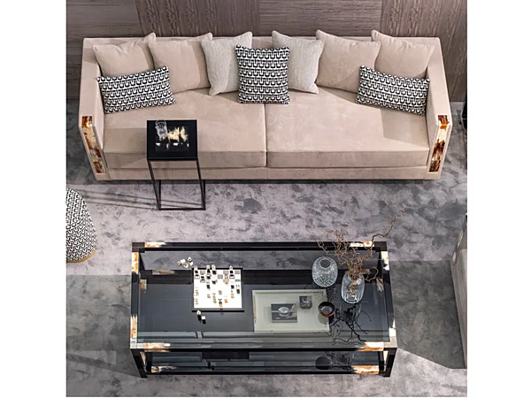 Divano a 4 posti in nabuk Zeus 6085L ARCAHORN 6085L fabbrica ARCAHORN dall'Italia. Foto №2