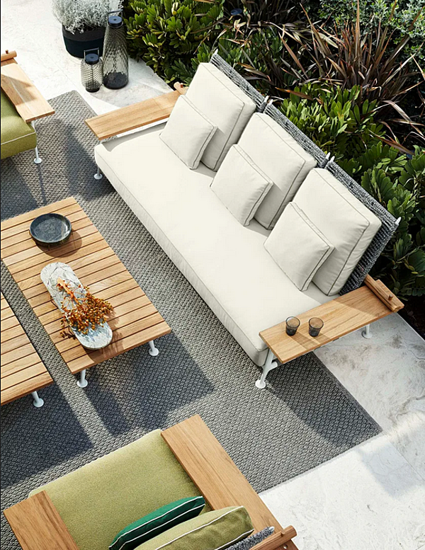 Divano da giardino in tessuto CASSINA FENC E NATURE 239 fabbrica CASSINA dall'Italia. Foto №5