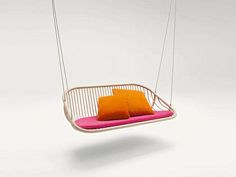 Panchetta da giardino in legno PAOLA LENTI