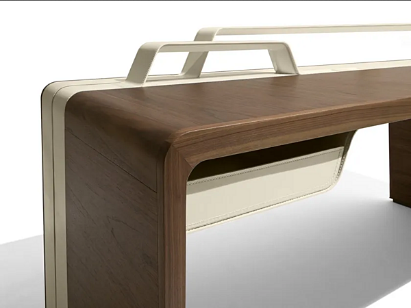 Scrivania rettangolare con cassetti in legno Alma GIORGETTI fabbrica GIORGETTI dall'Italia. Foto №2