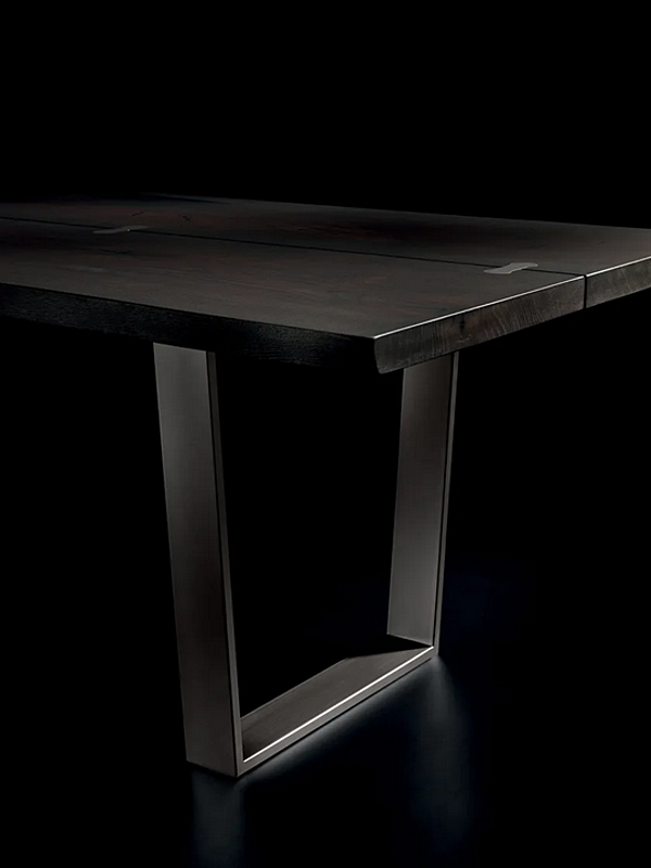 Tavolo rettangolare in legno massello Vero Minimal ARTE BROTTO L620, MINIMAL fabbrica Arte Brotto dall'Italia. Foto №3
