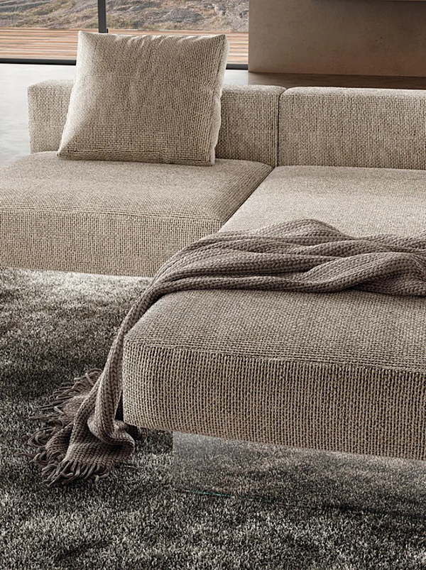 Divano modulare in tessuto con chaise longue AIR LAGO 2687 2687 fabbrica LAGO dall'Italia. Foto №3