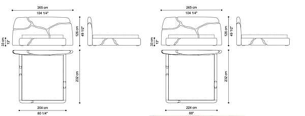 Letto ROBERTO CAVALLI ELGON fabbrica ROBERTO CAVALLI dall'Italia. Foto №6