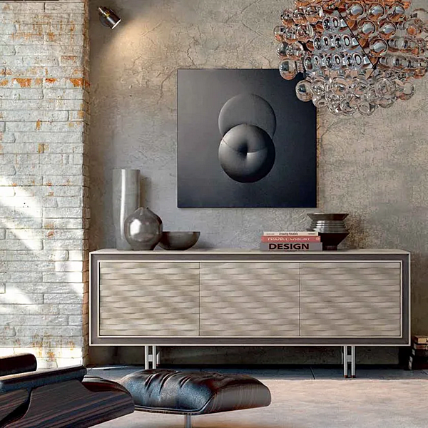 Credenza in legno con ante Quadra A 612 DALE fabbrica DALE dall'Italia. Foto №3