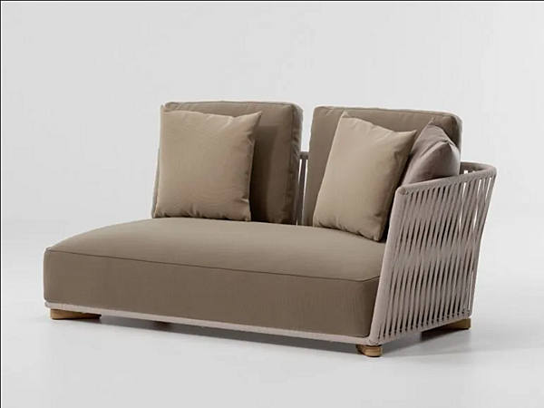 Divano angolare in tessuto da giardino KETTAL Grand Bitta KS7003400, KS7003300, KS7003500 fabbrica KETTAL dall'Italia. Foto №3