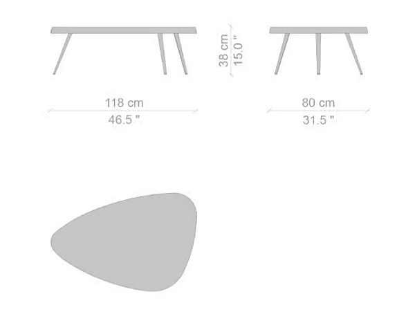 Tavolo da giardino in legno multistrato CASSINA collezione Mexique fabbrica CASSINA dall'Italia. Foto №23