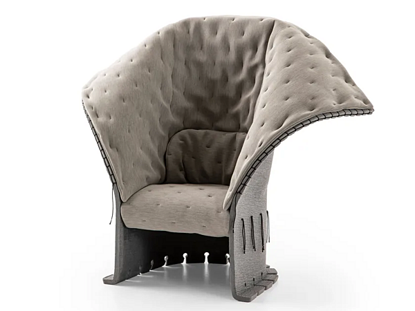 Poltrona con braccioli in feltro di lana CASSINA 357 Feltri fabbrica CASSINA dall'Italia. Foto №1