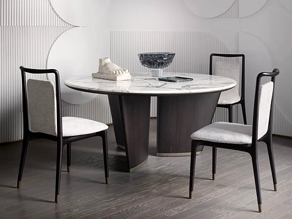 Tavolo rotondo in marmo Mistral GIORGETTI fabbrica GIORGETTI dall'Italia. Foto №1