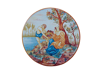 Decorazione murale in ceramica Museo L'Antica Deruta MS/56/A Decorazione murale in ceramica Museo L'Antica Deruta MS/56/A fabbrica L'Antica Deruta dall'Italia