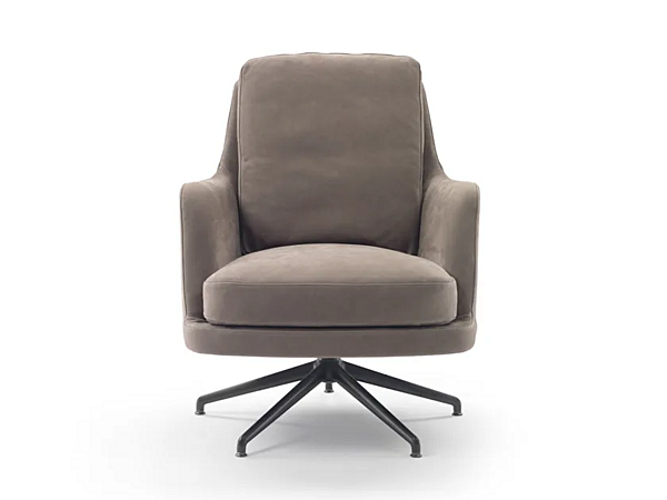 Poltrona girevole in tessuto con braccioli Marley FLEXFORM fabbrica FLEXFORM dall'Italia. Foto №1