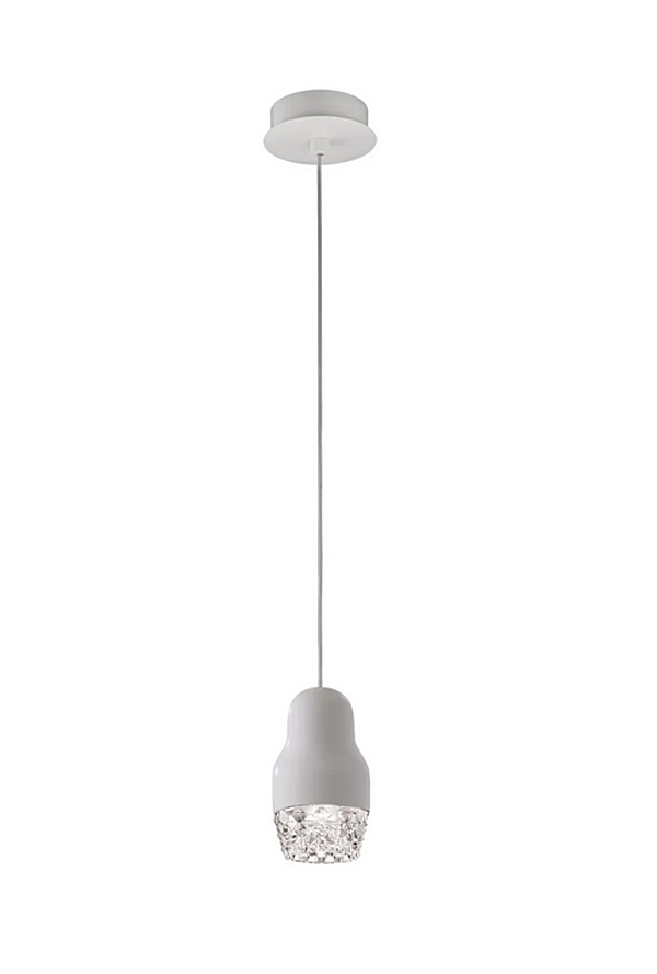Lampada a sospensione in vetro e alluminio Fedora AXOLIGHT fabbrica Axolight dall'Italia. Foto №5