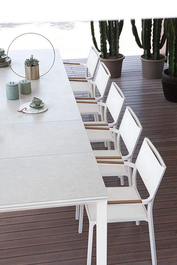 Tavolo rettangolare allungabile in gres porcellanato Atmosphera Bridge BR.TV1 fabbrica ATMOSPHERA dall'Italia. Foto №3