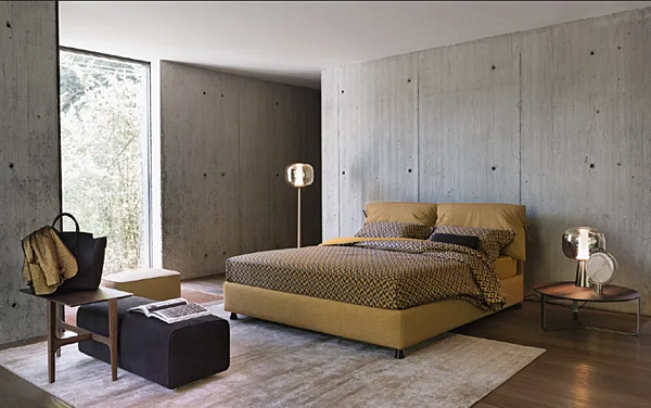 Letto matrimoniale con copertura removibile Nathalie Flou fabbrica Flou dall'Italia. Foto №7