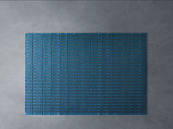 Tappeto rettangolare in feltro a righe PAOLA LENTI Accordii fabbrica PAOLA LENTI dall'Italia