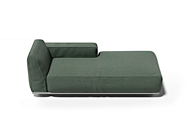 Диван-лежак с обитой спинкой из ткани Atmosphera Laguna 26 LA.MD26 fabbrica ATMOSPHERA dall'Italia. Foto №9