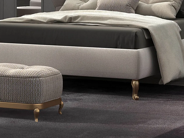 Pouf rettangolare in tessuto imbottito CASA +39 PRESTIGE 2 C22603 fabbrica CASA +39 dall'Italia. Foto №3