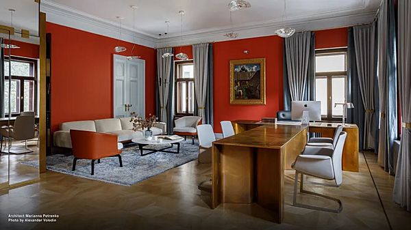 Poltrona in pelle con braccioli Downtown Conference Poltrona Frau fabbrica POLTRONA FRAU dall'Italia. Foto №2