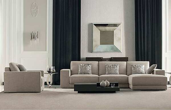Divano ANGELO CAPPELLINI 40292/40293 fabbrica OPERA CONTEMPORARY dall'Italia. Foto №3