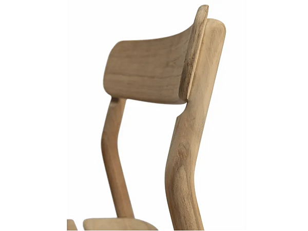 Sedia da giardino in teak Stria Kristalia 05STR01 fabbrica Kristalia dall'Italia. Foto №3