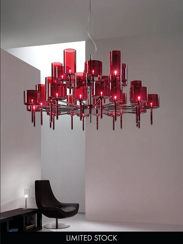 Lampadario in cristallo Spillray AXOLIGHT SP SPIL 30 fabbrica Axolight dall'Italia. Foto №5