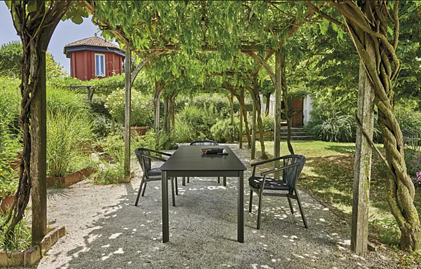 Tavolo da giardino rettangolare in alluminio verniciato a polvere VARASCHIN 244T1 fabbrica VARASCHIN dall'Italia. Foto №6