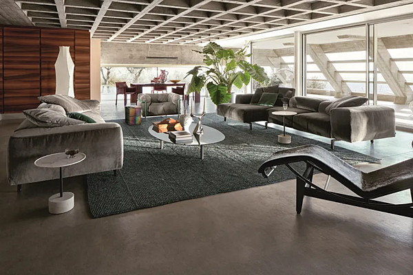 Tavolino da caffè rotondo in legno CASSINA Collezione 9 fabbrica CASSINA dall'Italia. Foto №9