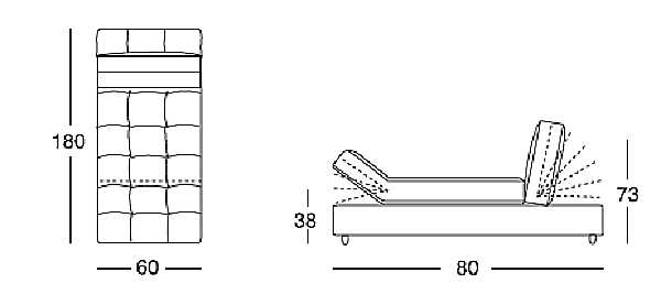 Divano LONGHI (F. lli LONGHI) W530   fabbrica LONGHI (F.LLI LONGHI) dall'Italia. Foto №3