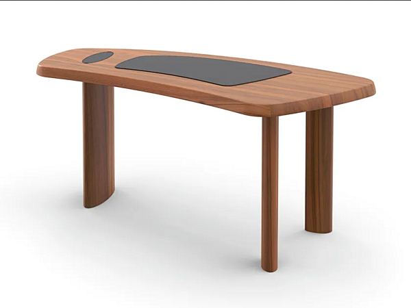 Scrivania in legno massello CASSINA Petit Bureau en forme libre fabbrica CASSINA dall'Italia. Foto №1