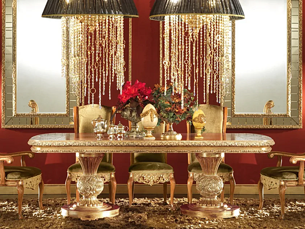 Tavolo rettangolare in legno Royal A.R. Arredamenti 706 fabbrica A.R.ARREDAMENTI SRL dall'Italia. Foto №2