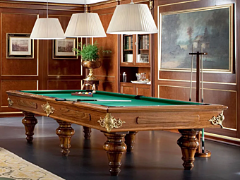 Tavolo da biliardo rettangolare in legno Modenese Luxury Interiors 13601 fabbrica MODENESE GASTONE dall'Italia