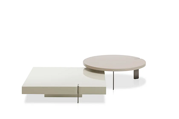 Tavolino da caffè quadrato in legno Butter Saba fabbrica SABA dall'Italia. Foto №3